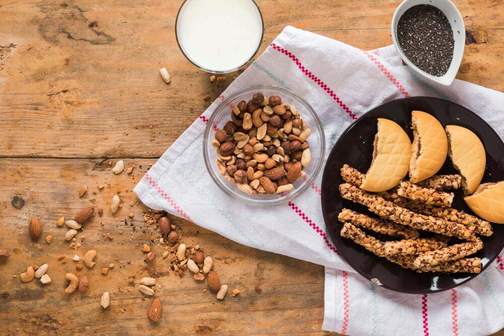 Kookjes met chiazaad