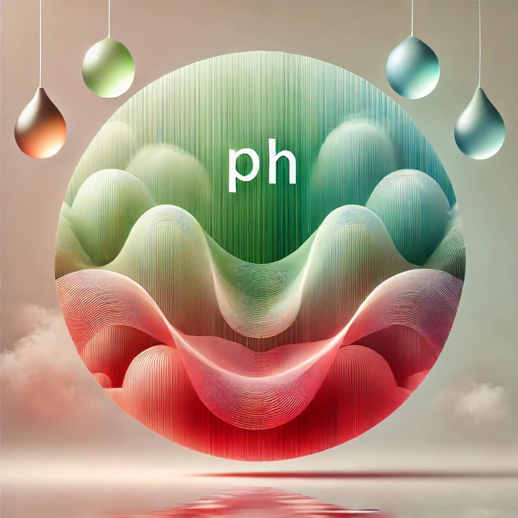Abstracte voorstelling van PH