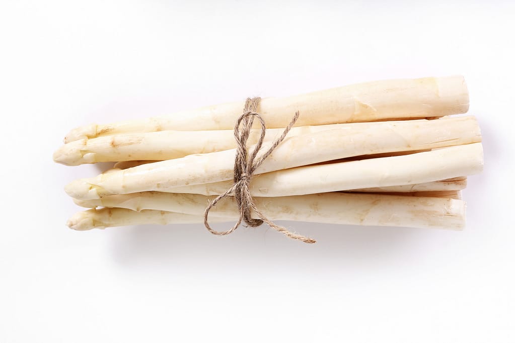 Witte asperges