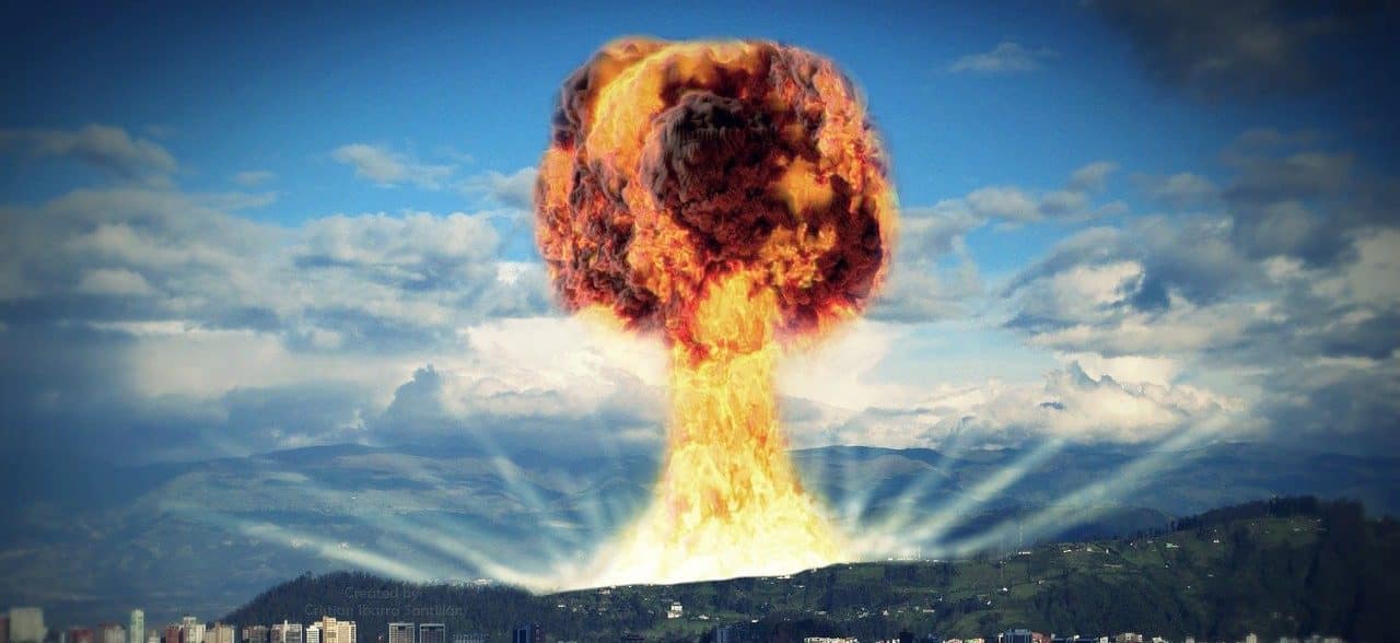 atoombom ontploft