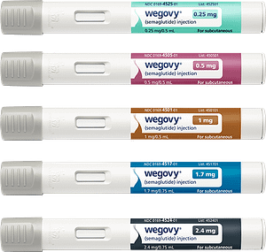 Wegovy verschillende inhoud