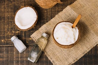 Kokosnoot-rasp-en-olie