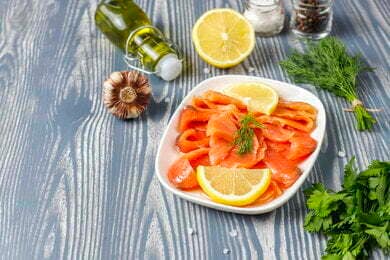 Omega 3 zalm en olijfolie