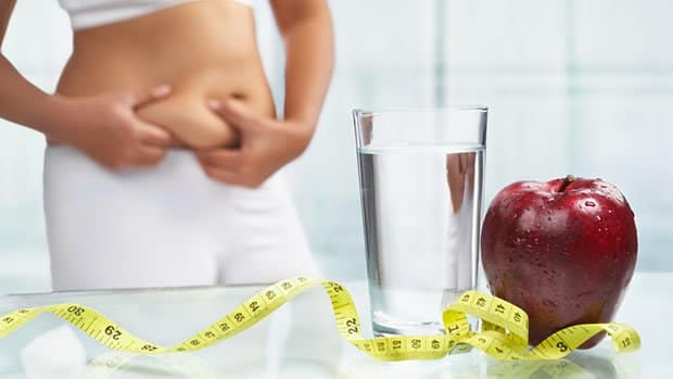 Buikvet verliezen links boven