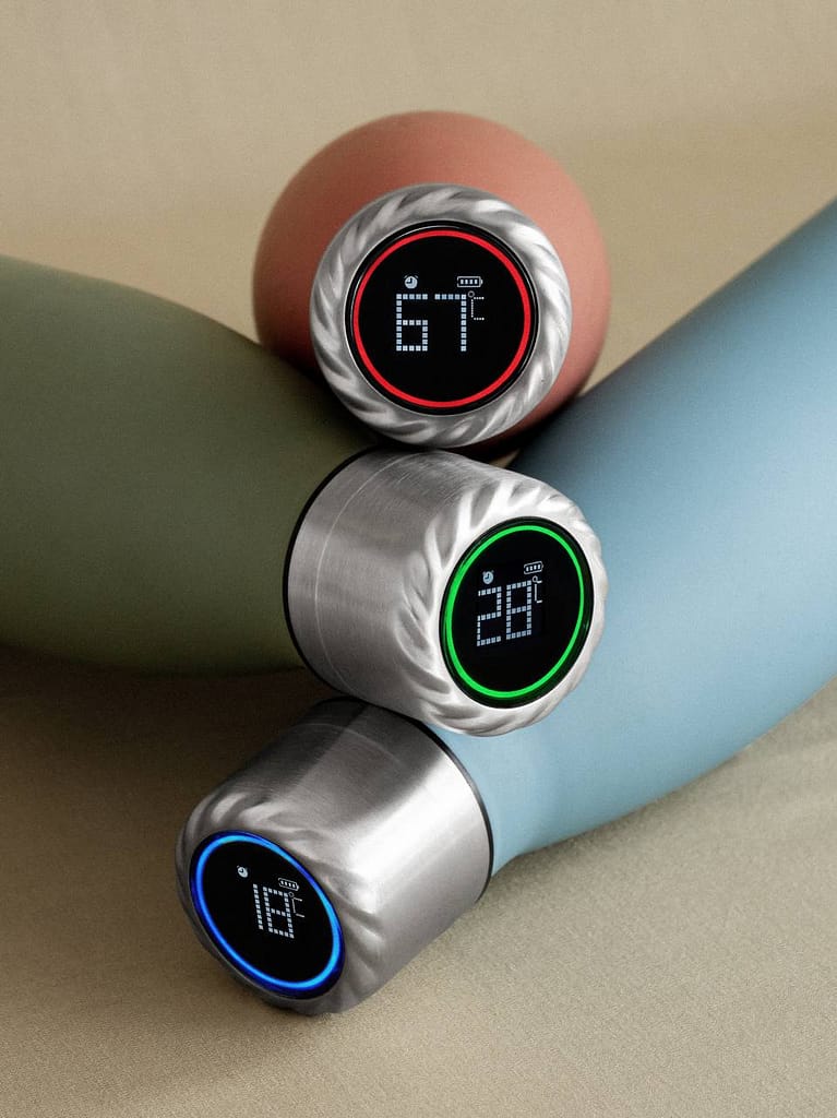 Gebruik herbruikbare flessen BioKissed