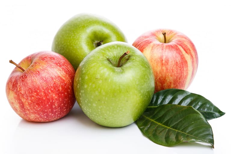 Rode en groene appels